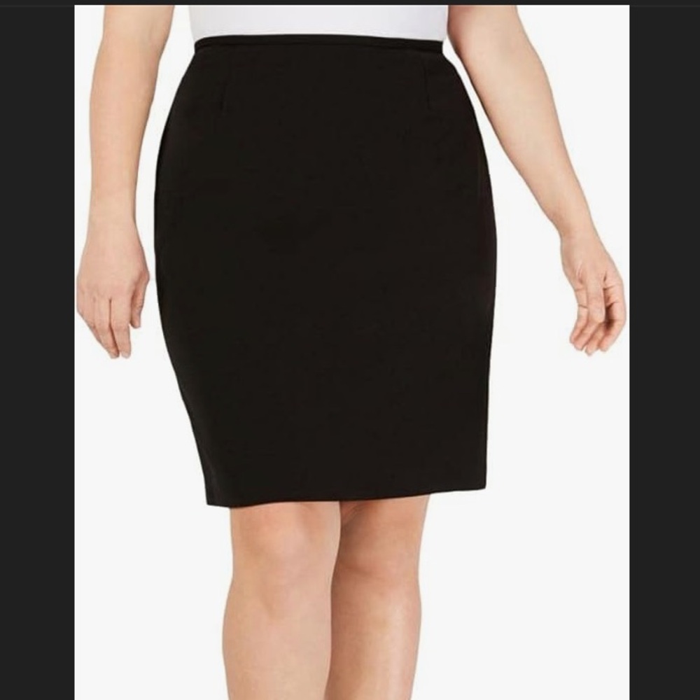 NWT‼️Calvin Klein Classic Black Pencil Skirt